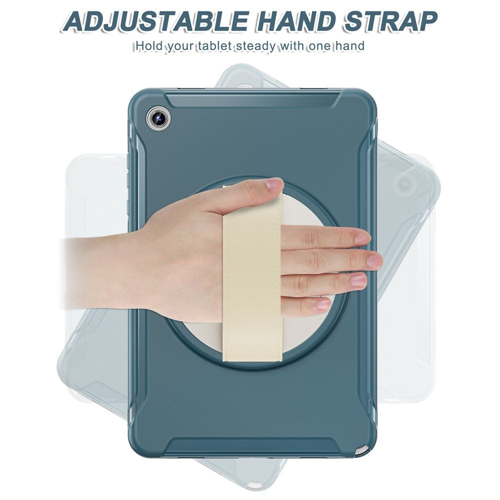 Samsung Galaxy Tab A11+ (Plus) EIDERWOOD Stødabsorberende Cover m. Roterbar Ståfunktion - Grøn