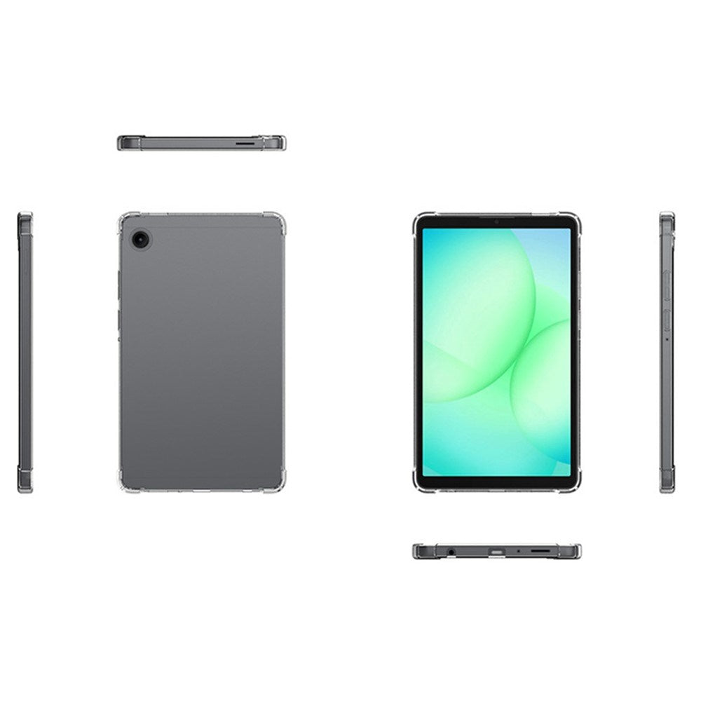 Samsung Galaxy Tab A11+ (Plus) EIDERWOOD Fleksibelt Plastik Case - Gennemsigtig