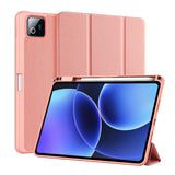 Xiaomi Pad 8 / 8 Pro / 7 / 7 Pro DUX DUCIS Kunstlæder Cover - Lyserød