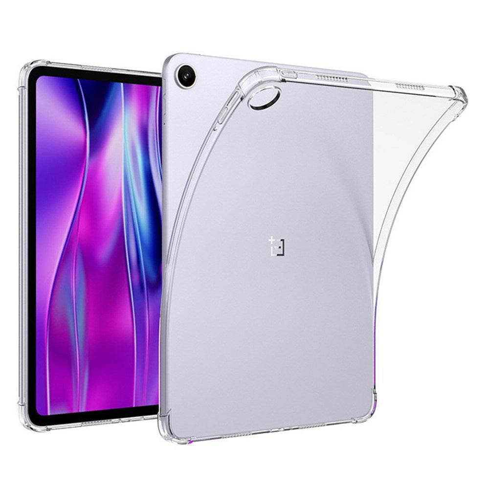 EIDERWOOD OnePlus Pad Go 2 Fleksibelt Plastik Tablet Cover - Gennemsigtig