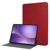 OPPO Pad 5 EIDERWOOD Kunstlæder Cover m. Ståfunktion - Rød