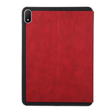 OPPO Pad 5 EIDERWOOD Kunstlæder Cover m. Ståfunktion - Rød