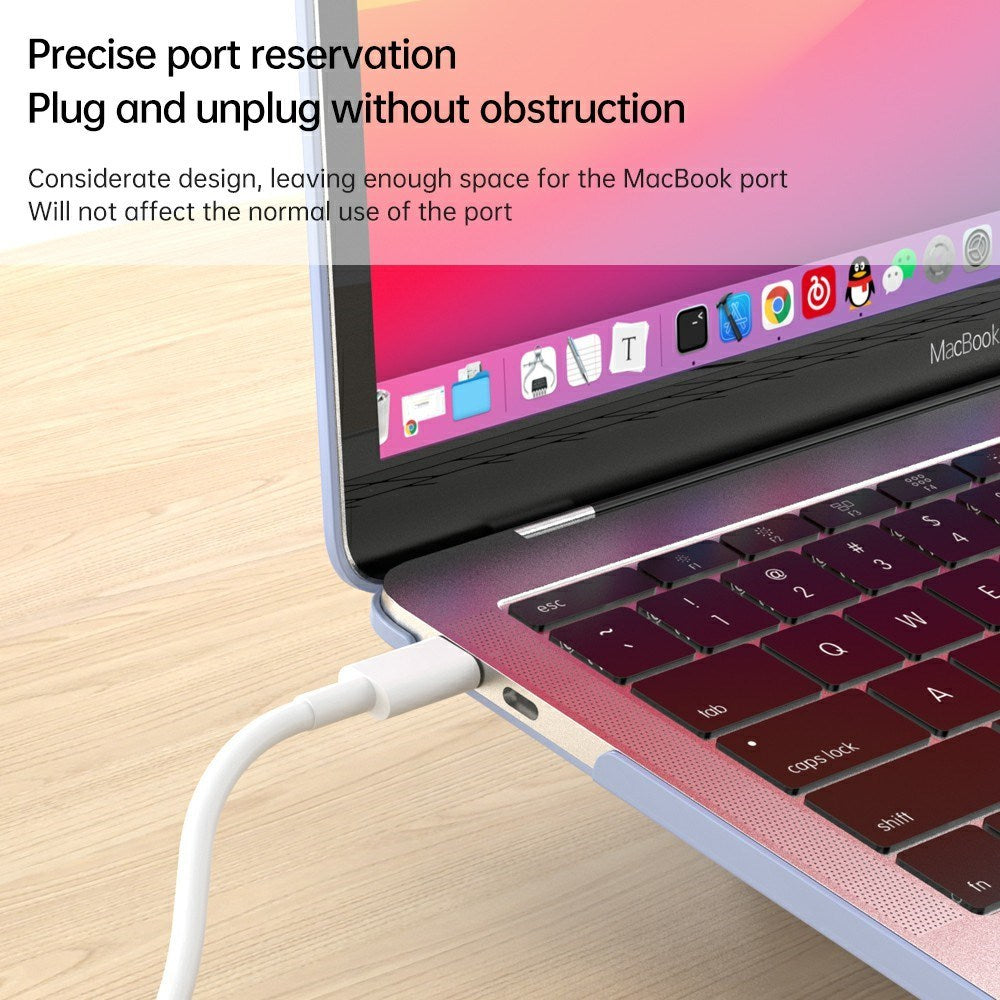 EIDERWOOD MacBook Neo 13 A18 Pro (2026) Cover m. Indbygget Ståfunktion - Sort