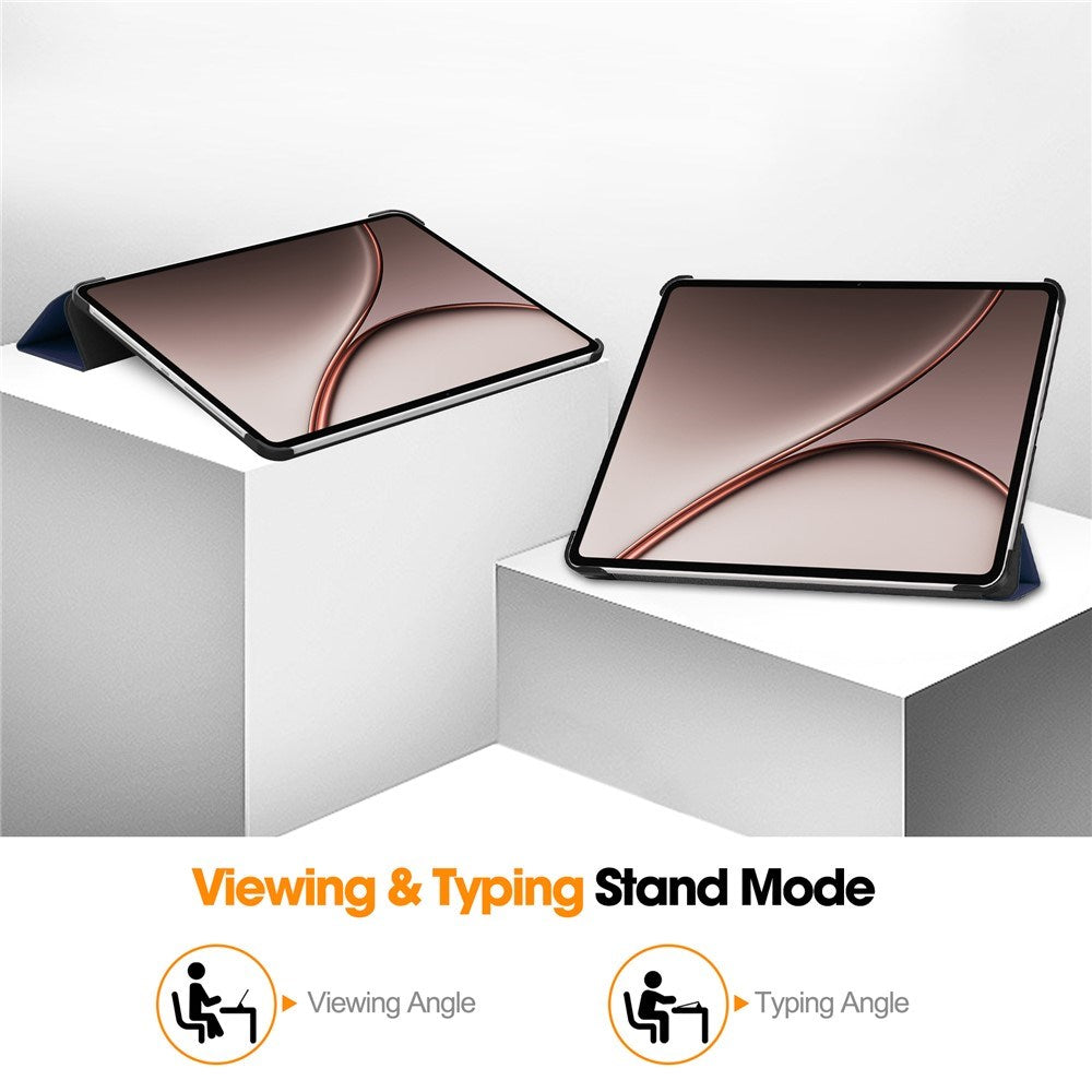 EIDERWOOD OnePlus Pad 4 Kunstlæder Flip Cover - Blå