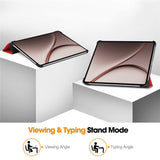 EIDERWOOD OnePlus Pad 4 Kunstlæder Flip Cover - Rød