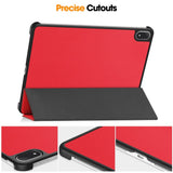 EIDERWOOD OnePlus Pad 4 Kunstlæder Flip Cover - Rød