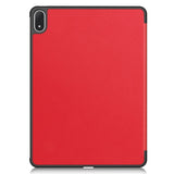 EIDERWOOD OnePlus Pad 4 Kunstlæder Flip Cover - Rød