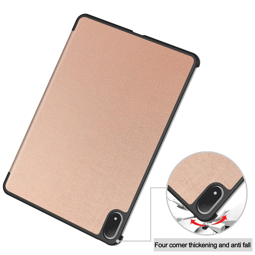 EIDERWOOD OnePlus Pad 4 Kunstlæder Flip Cover - Rose Gold