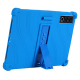 Lenovo Yoga Tab Plus Gen 2 13" EIDERWOOD Håndværker Silikone Cover m. Justerbar Kickstand & Stødabsorberende Hjørner - Blå