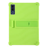 Lenovo Yoga Tab Plus Gen 2 13" EIDERWOOD Håndværker Silikone Cover m. Justerbar Kickstand & Stødabsorberende Hjørner - Grøn