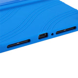 Lenovo Yoga Tab Gen 2 11.1" EIDERWOOD Håndværker Silikone Cover m. Justerbar Kickstand & Stødabsorberende Hjørner - Blå