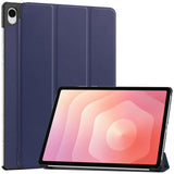 EIDERWOOD Samsung Galaxy Tab S12+ (Plus) Kunstlæder Tablet Cover m. Standerfunktion - Blå