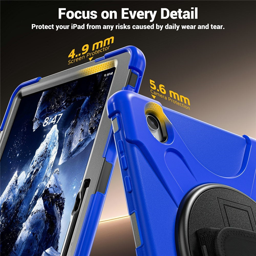 Samsung Galaxy Tab S12+ (Plus) EIDERWOOD Hybrid Cover m. Kickstand - Blå
