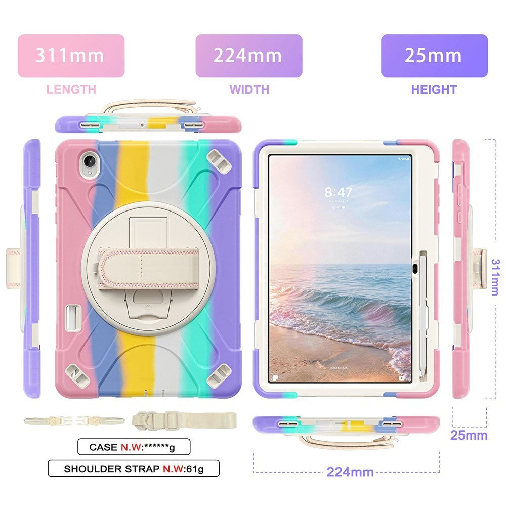 Samsung Galaxy Tab S12+ (Plus) EIDERWOOD Hybrid Cover m. Kickstand - Multi