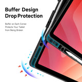 Samsung Galaxy Tab S12+ (Plus) DUX DUCIS Origami Hybrid Kunstlæder Cover - Sort