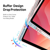 Samsung Galaxy Tab S12+ (Plus) DUX DUCIS Origami Hybrid Kunstlæder Cover - Lyserød