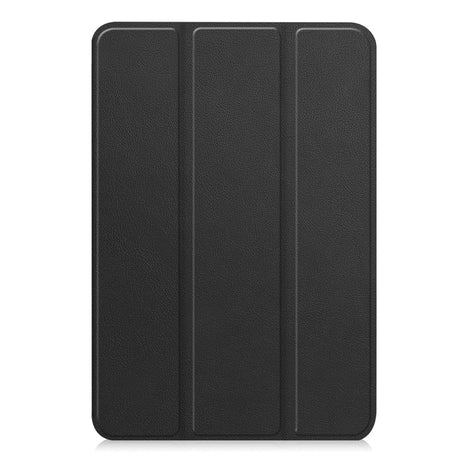 iPad Mini (2026) 8. Gen. EIDERWOOD Kunstlæder Flip Cover m. Ståfunktion - Sort