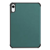 iPad Mini (2026) 8. Gen. EIDERWOOD Kunstlæder Flip Cover m. Ståfunktion - Grøn