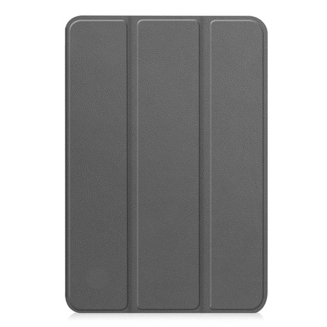iPad Mini (2026) 8. Gen. EIDERWOOD Kunstlæder Flip Cover m. Ståfunktion - Grå