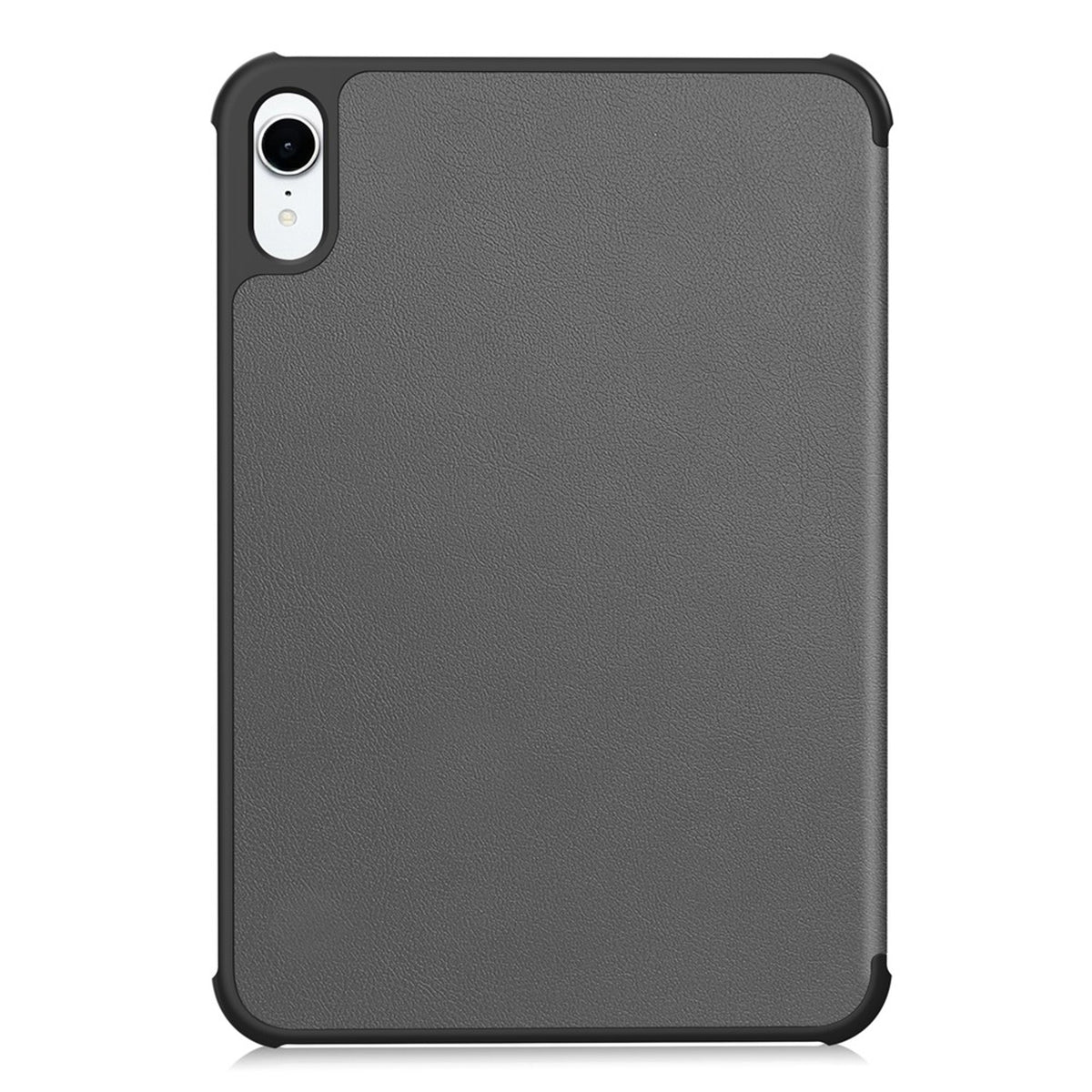 iPad Mini (2026) 8. Gen. EIDERWOOD Kunstlæder Flip Cover m. Ståfunktion - Grå