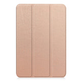 iPad Mini (2026) 8. Gen. EIDERWOOD Kunstlæder Flip Cover m. Ståfunktion - Rose Gold