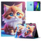 iPad Mini (2026) 8. Gen. EIDERWOOD Kunstlæder Flip Cover - Kortholder - Kat