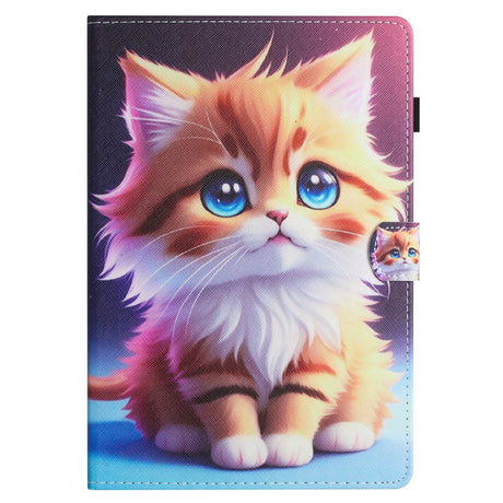 iPad Mini (2026) 8. Gen. EIDERWOOD Kunstlæder Flip Cover - Kortholder - Kat