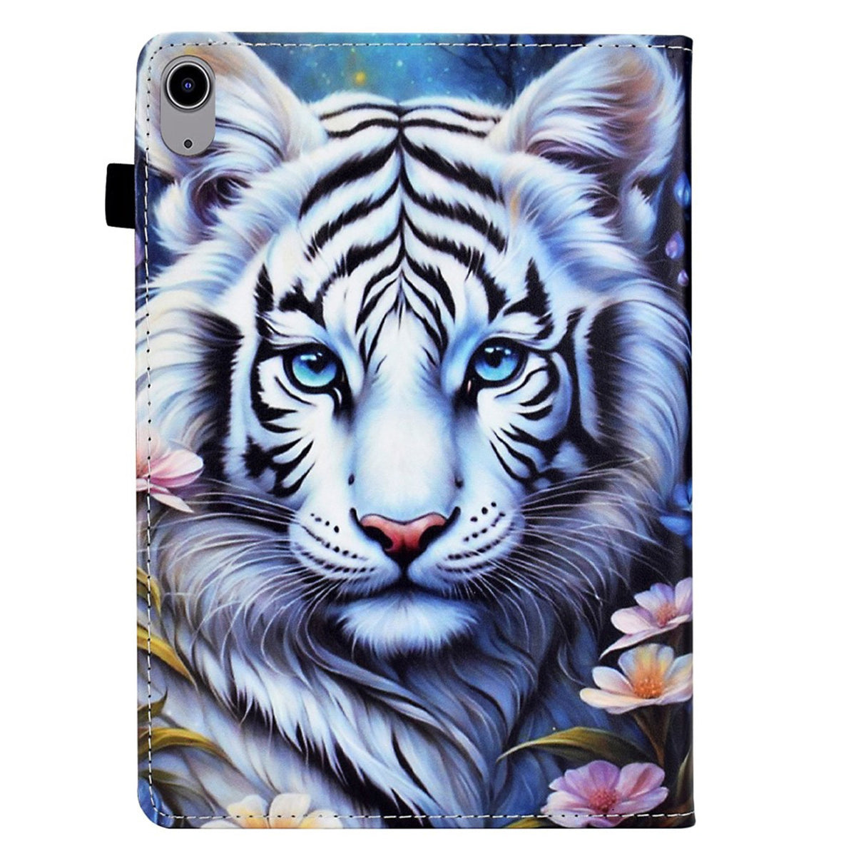 iPad Mini (2026) 8. Gen. EIDERWOOD Kunstlæder Flip Cover - Kortholder - Tiger