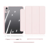 iPad Mini (2026) 8. Gen. DUX DUCIS TOBY Tri-Fold Flip Cover m. Ståfunktion - Lyserød
