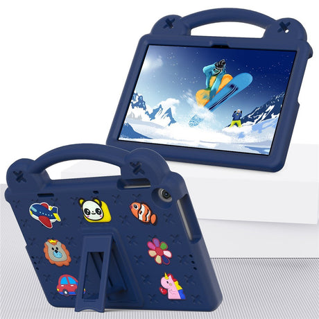 Lenovo Tab M10 (3. generasjon) 10,1" (TB-328F/TB-328X) barnedeksel med stativ og håndholder - mørkeblå