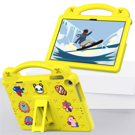 Lenovo Tab M10 (3. generasjon) 10,1" (TB-328F/TB-328X) barnedeksel med stativ og håndholder - gul