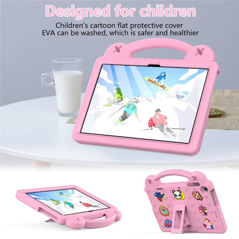 Lenovo Tab M10 (3. Gen) 10.1" (TB-328F/TB-328X) Børne Cover m. Stander & Håndholder - Lyserød