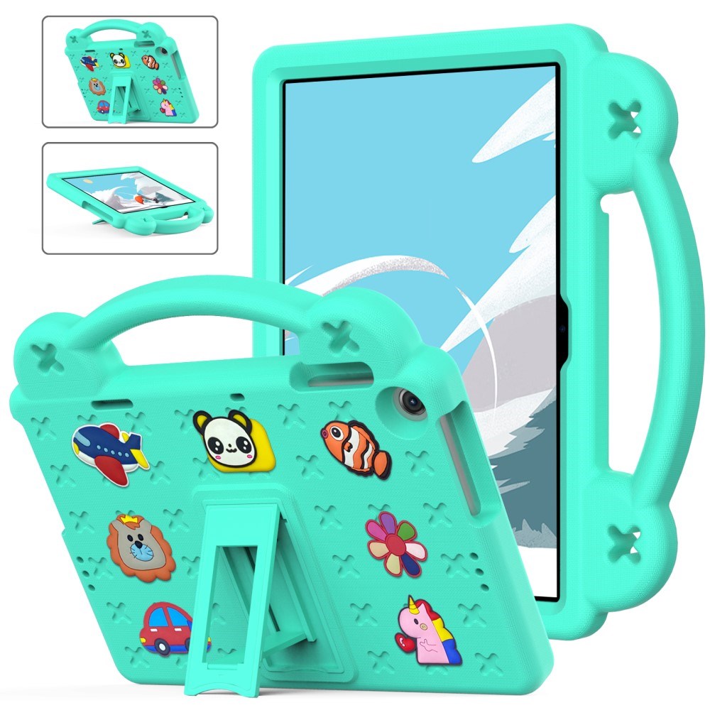 Lenovo Tab M10 (3. Gen) 10.1" (TB-328F/TB-328X) Børne Cover m. Stander & Håndholder - Grøn