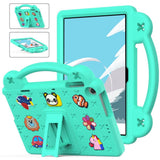 Lenovo Tab M10 (3. Gen) 10.1" (TB-328F/TB-328X) Børne Cover m. Stander & Håndholder - Grøn