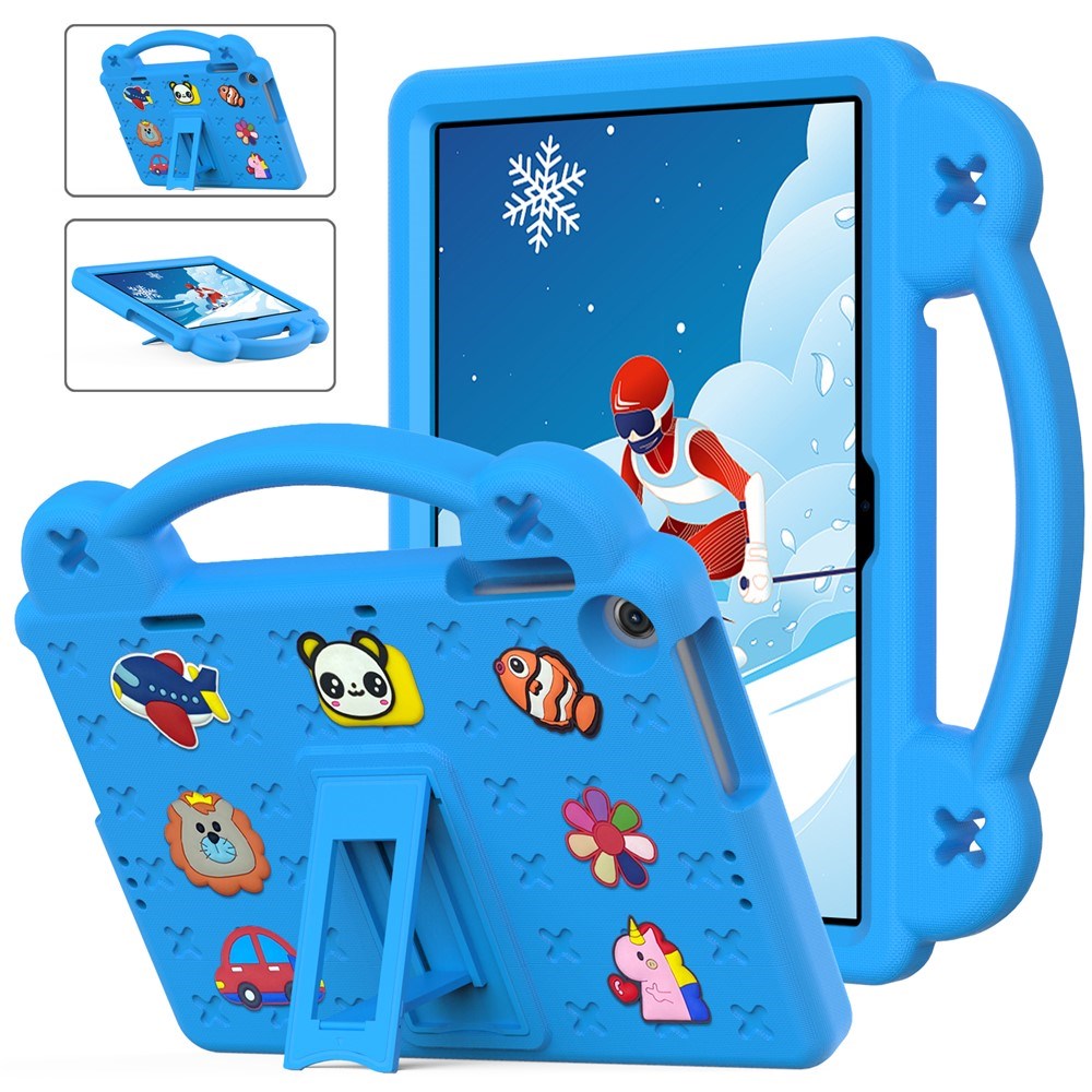 Lenovo Tab M10 (3. Gen) 10.1" (TB-328F/TB-328X) Børne Cover m. Stander & Håndholder - Blå