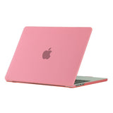 MacBook Air 13" M2/M3/M4 (2022-2025) Mat Plastik Bærbar Cover - Pink