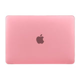 MacBook Air 13" M2/M3/M4 (2022-2025) Mat Plastik Bærbar Cover - Pink