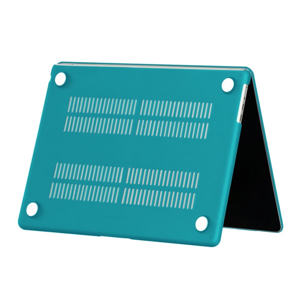 MacBook Air 13" M2/M3/M4 (2022-2025) Mat Plastik Bærbar Cover - Grøn