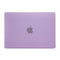 MacBook Air 13" M2/M3/M4 (2022-2025) Mat Plastik Bærbar Cover - Lilla