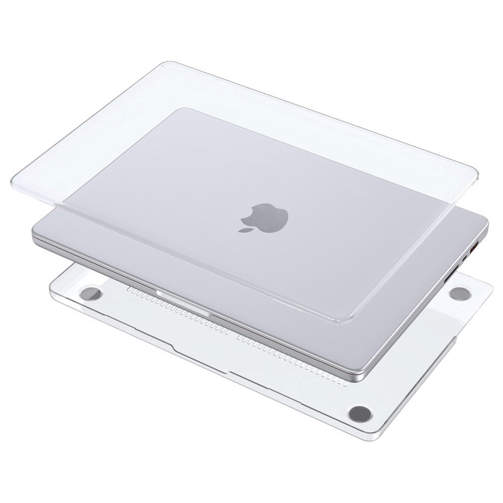 MacBook Air 13 M2/M3 (2022-2024) - Lention - Hard Case - Gennemsigtig