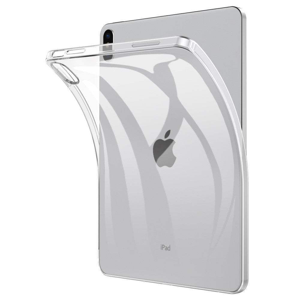 iPad 11" (2025) / iPad 10.9" (2024/2022) Fleksibelt TPU Plastik Bagside Cover - Gennemsigtig