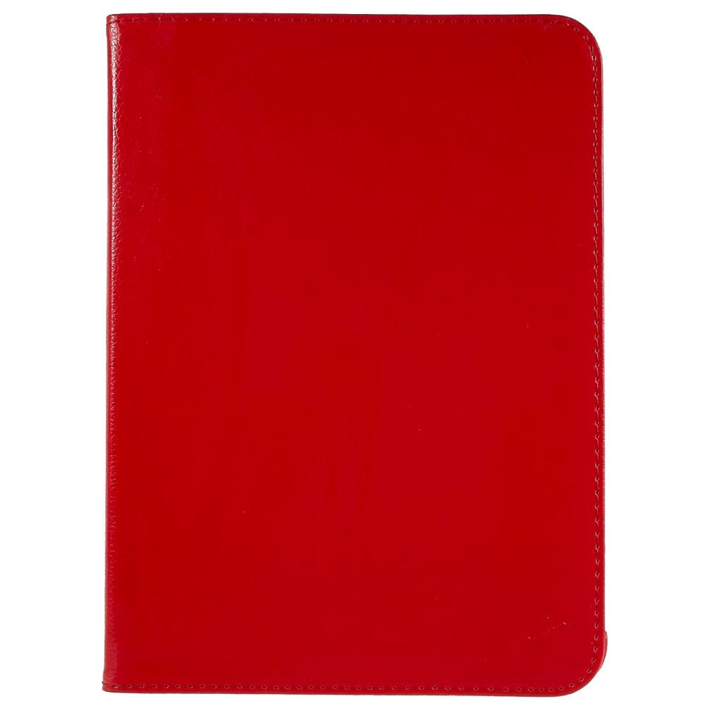 EIDERWOOD iPad 11" (2025) / iPad 10,9" (2024/2022) Classic Leather Flip Cover m. 360⁰ Stående funksjon - Rød