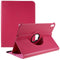 EIDERWOOD iPad 11" (2025) / iPad 10,9" (2024/2022) Classic Leather Flip Cover m. 360⁰ Stående funksjon - Rose