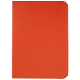 EIDERWOOD iPad 11" (2025) / iPad 10,9" (2024/2022) Classic Leather Flip Cover m. 360⁰ Stående funksjon - oransje