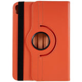 EIDERWOOD iPad 11" (2025) / iPad 10,9" (2024/2022) Classic Leather Flip Cover m. 360⁰ Stående funksjon - oransje