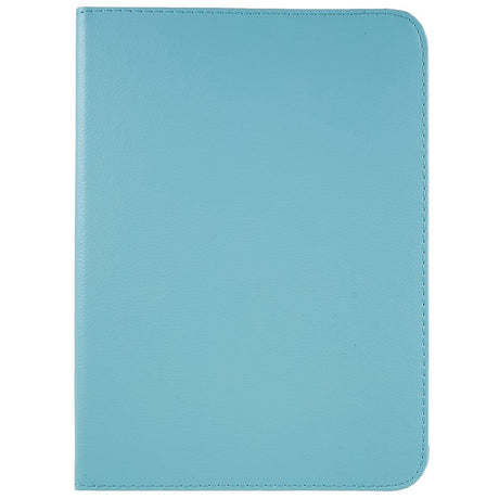 EIDERWOOD iPad 11" (2025) / iPad 10,9" (2024/2022) Classic Leather Flip Cover m. 360⁰ Stående funksjon - Lyseblå