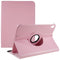 EIDERWOOD iPad 11" (2025) / iPad 10,9" (2024/2022) Classic Leather Flip Cover m. 360⁰ Stående funksjon - Rosa