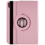 EIDERWOOD iPad 11" (2025) / iPad 10,9" (2024/2022) Classic Leather Flip Cover m. 360⁰ Stående funksjon - Rosa
