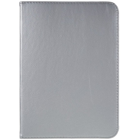 EIDERWOOD iPad 11" (2025) / iPad 10,9" (2024/2022) Classic Leather Flip Cover m. 360⁰ Stående funksjon - Sølv