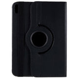 EIDERWOOD iPad 11" (2025) / iPad 10.9" (2024/2022) Klassisk Læder Flip Cover m. 360⁰ Ståfunktion - Sort